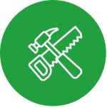 pergola installation icon